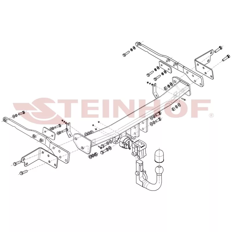 Dispositif d'attelage STEINHOF F-204