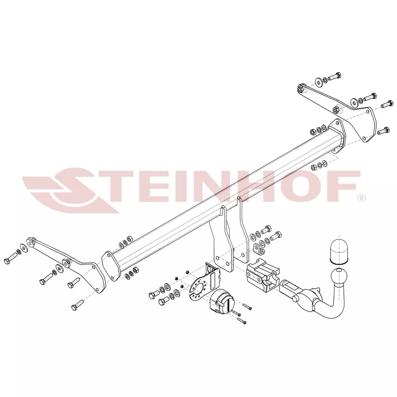 Dispositif d'attelage STEINHOF F-216