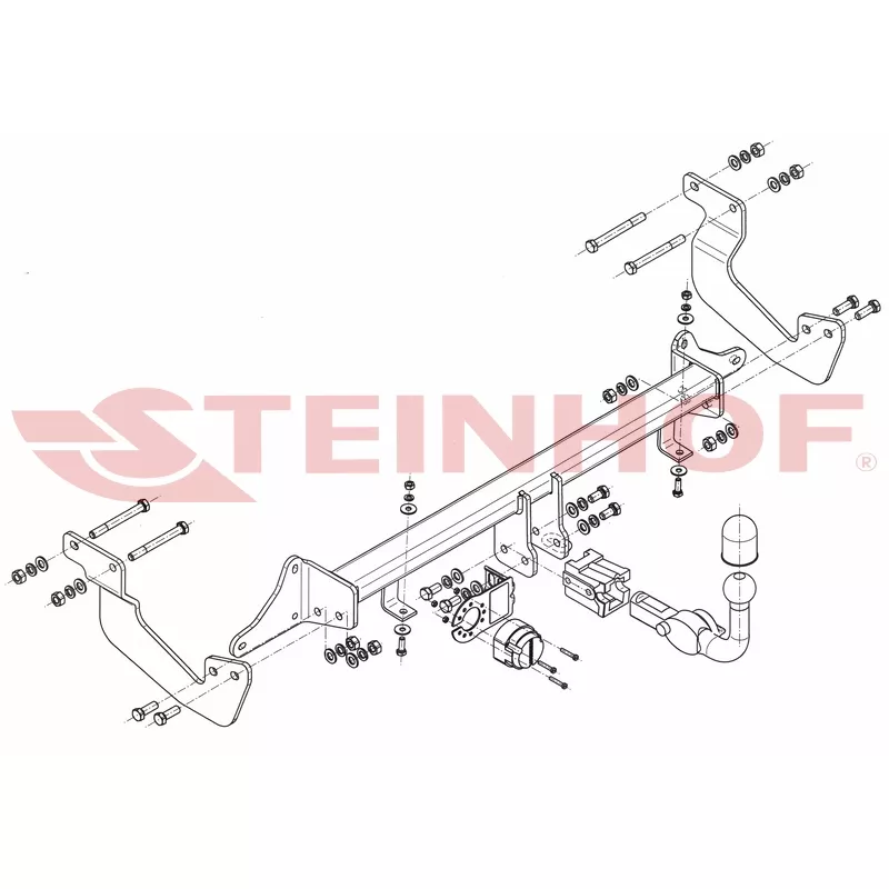 Dispositif d'attelage STEINHOF F-306
