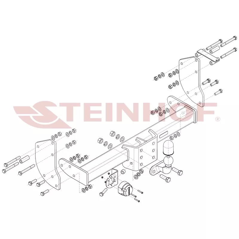 Dispositif d'attelage STEINHOF F-307