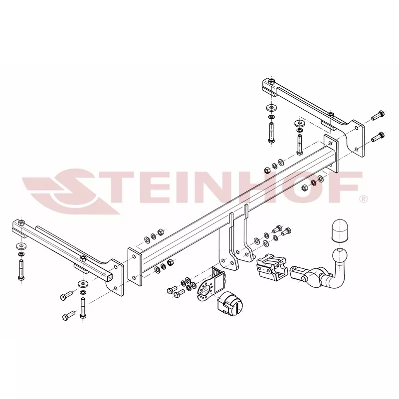 Dispositif d'attelage STEINHOF H-041