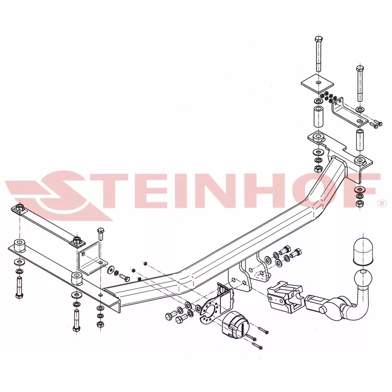 Dispositif d'attelage STEINHOF H-070