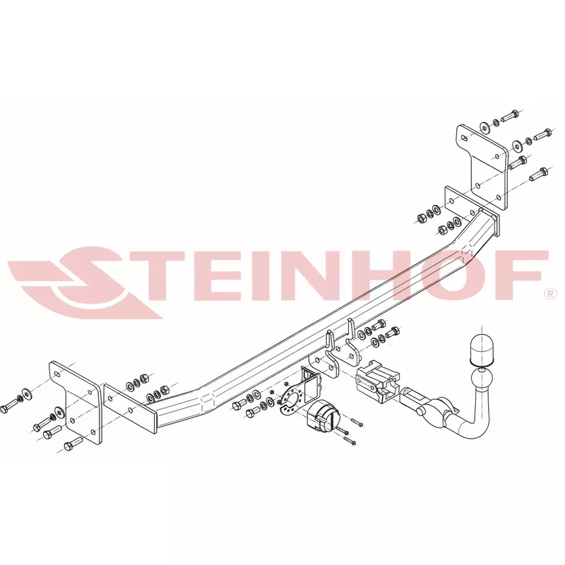 Dispositif d'attelage STEINHOF H-213