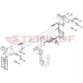 Dispositif d'attelage STEINHOF J-013