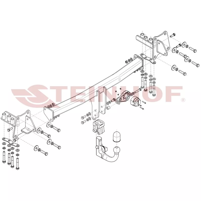 Dispositif d'attelage STEINHOF J-013
