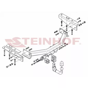 Dispositif d'attelage STEINHOF J-055