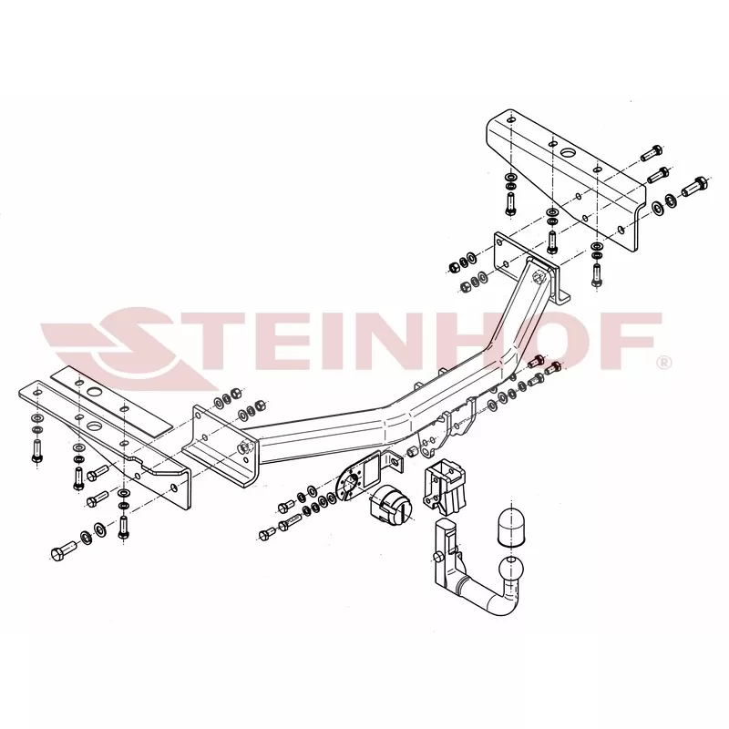 Dispositif d'attelage STEINHOF J-055