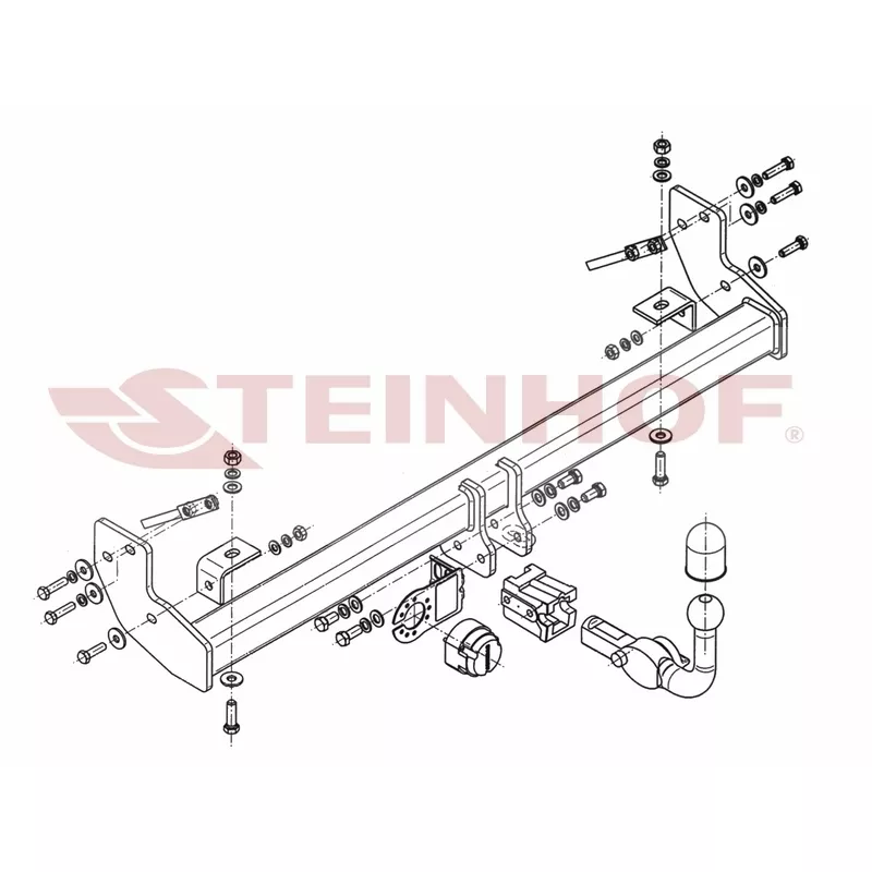 Dispositif d'attelage STEINHOF J-069
