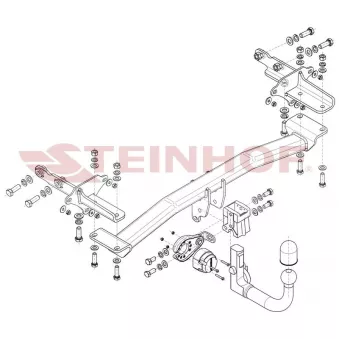 Dispositif d'attelage STEINHOF J-074