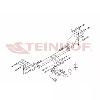 Dispositif d'attelage STEINHOF K-003