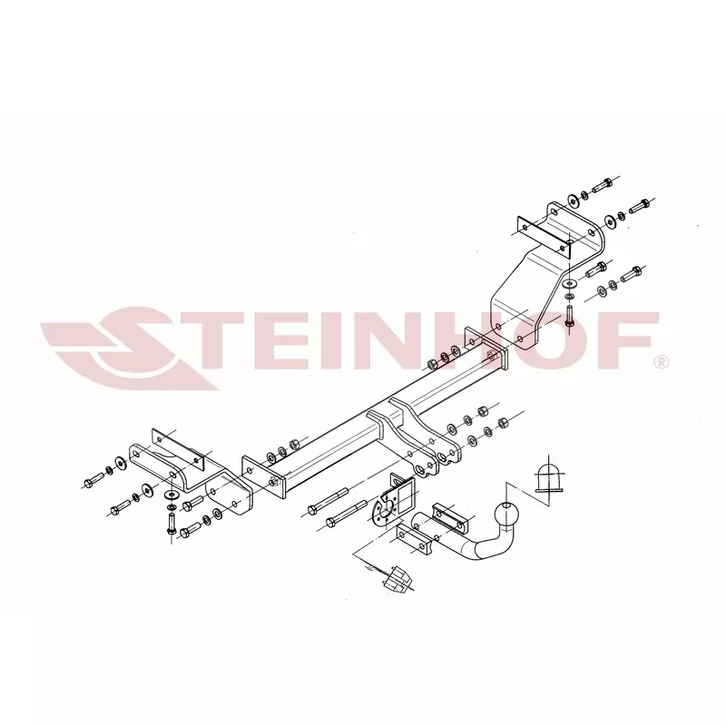 Dispositif d'attelage STEINHOF K-003