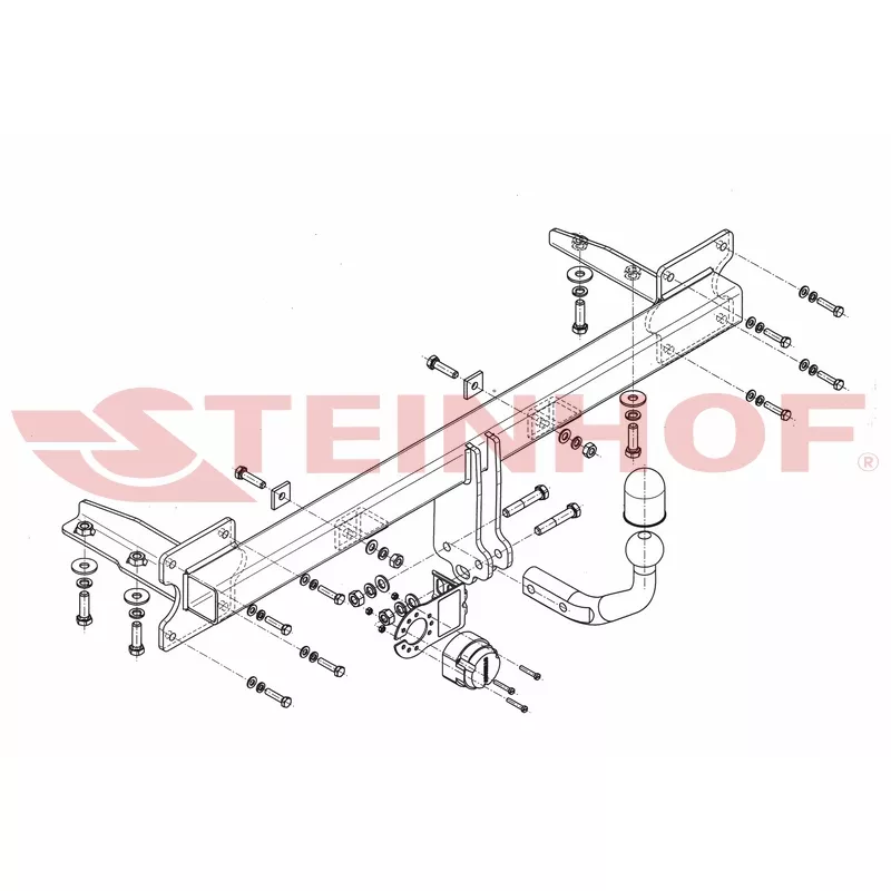 Dispositif d'attelage STEINHOF K-009