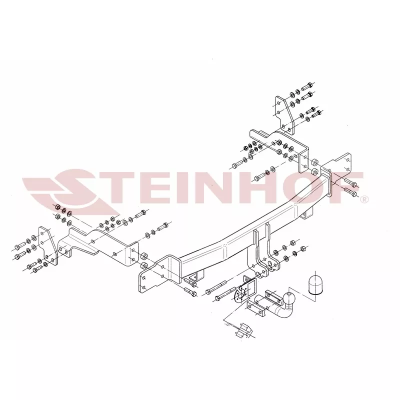 Dispositif d'attelage STEINHOF K-023