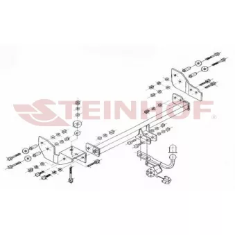 Dispositif d'attelage STEINHOF K-025