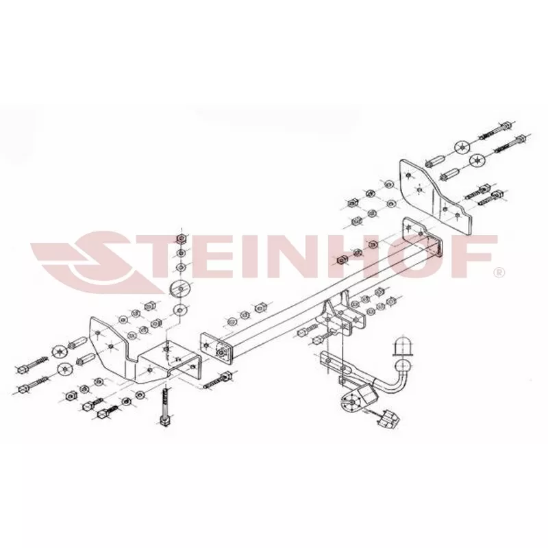Dispositif d'attelage STEINHOF K-025