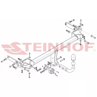 Dispositif d'attelage STEINHOF K-075