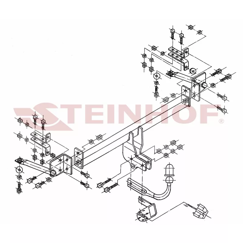 Dispositif d'attelage STEINHOF M-012
