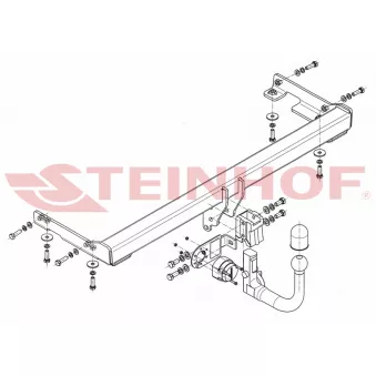 Dispositif d'attelage STEINHOF M-318