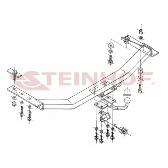 Dispositif d'attelage STEINHOF N-010
