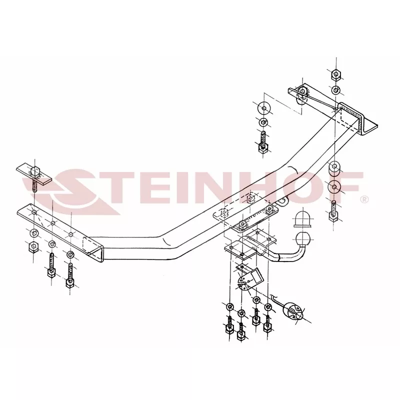 Dispositif d'attelage STEINHOF N-010