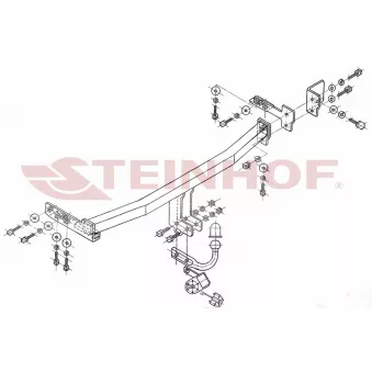 Dispositif d'attelage STEINHOF N-012