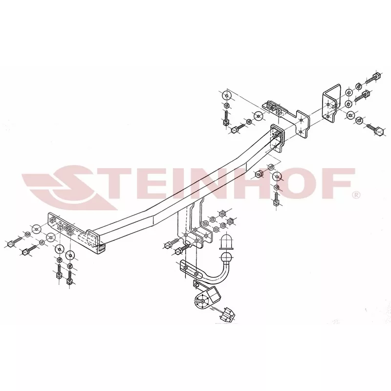 Dispositif d'attelage STEINHOF N-012