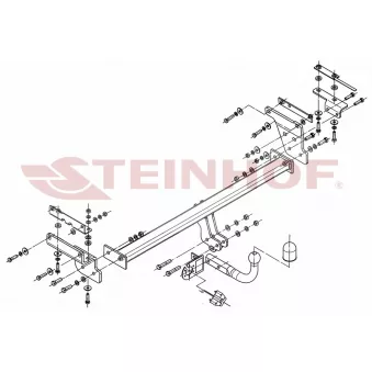 Dispositif d'attelage STEINHOF N-094