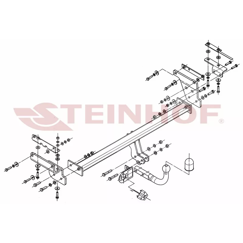 Dispositif d'attelage STEINHOF N-094