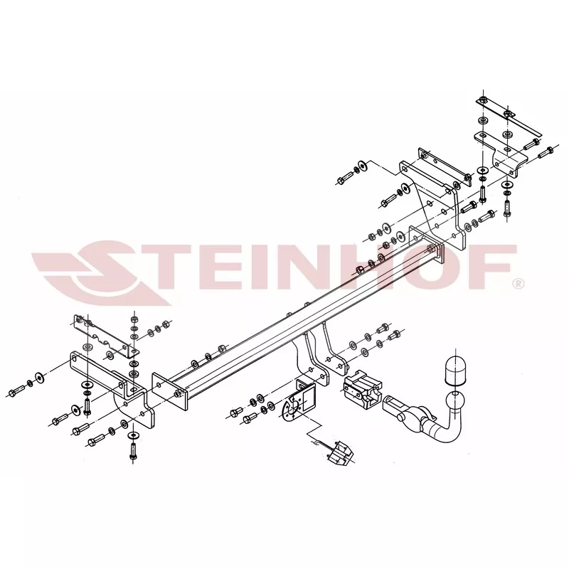 Dispositif d'attelage STEINHOF N-095