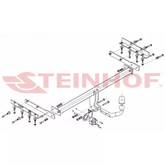 Dispositif d'attelage STEINHOF N-098