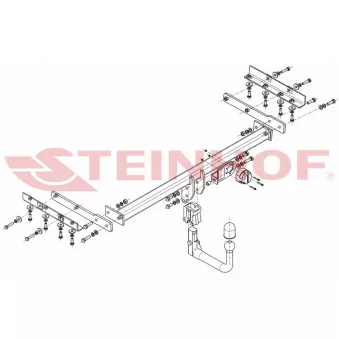 Dispositif d'attelage STEINHOF N-099