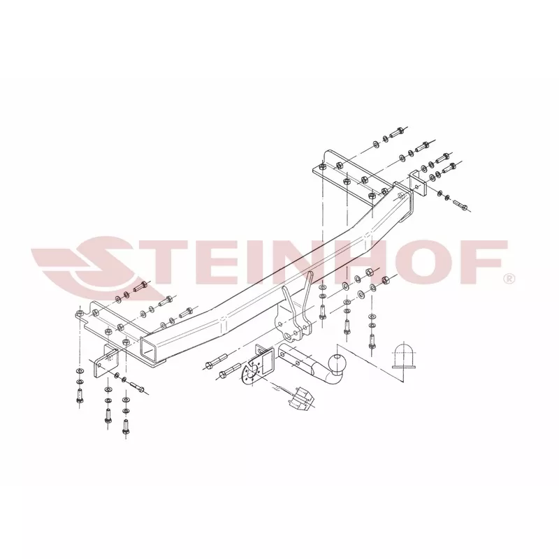 Dispositif d'attelage STEINHOF N-100