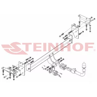 Dispositif d'attelage STEINHOF N-105