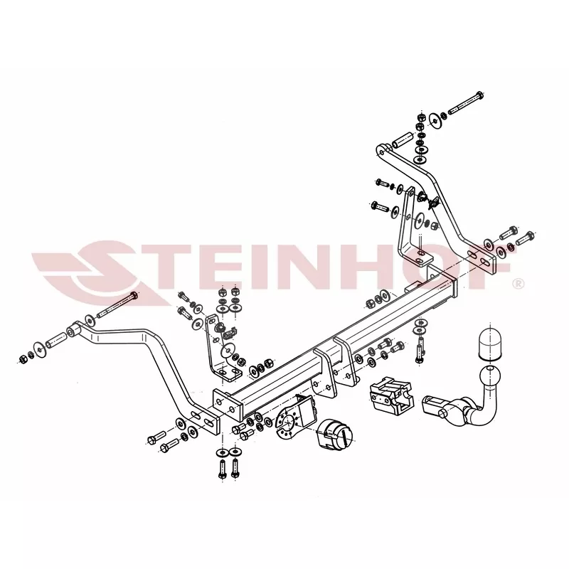 Dispositif d'attelage STEINHOF R-101