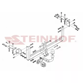 Dispositif d'attelage STEINHOF S-376
