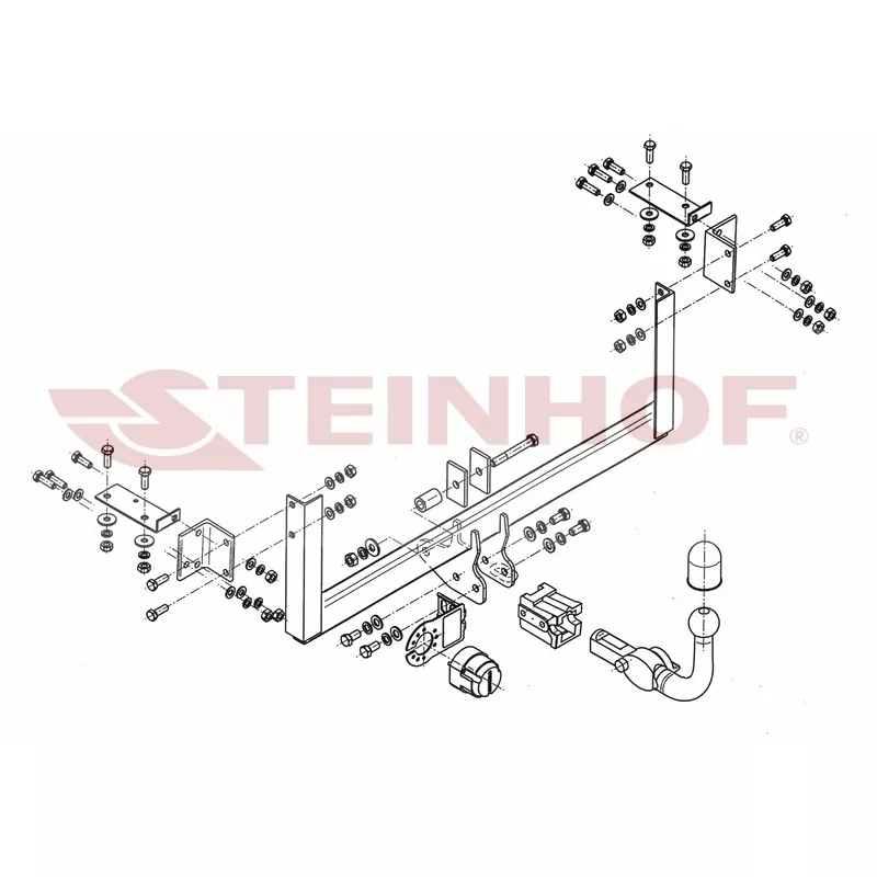Dispositif d'attelage STEINHOF S-377