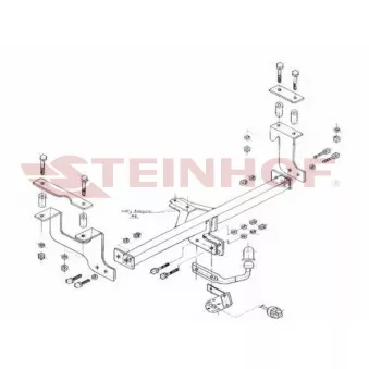 Dispositif d'attelage STEINHOF S-405