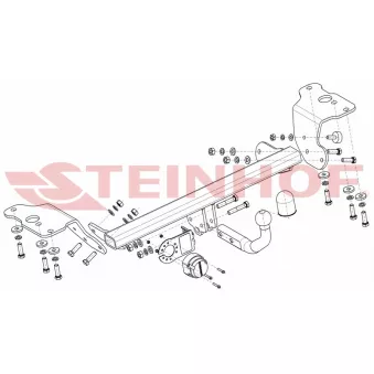 Dispositif d'attelage STEINHOF T-090