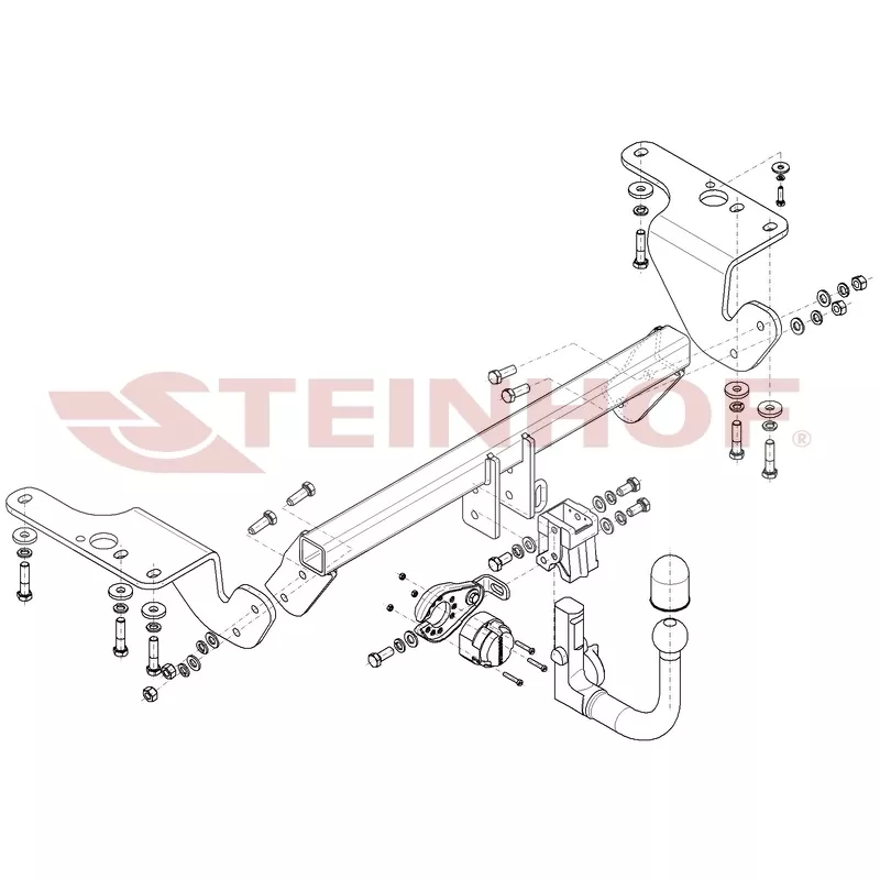 Dispositif d'attelage STEINHOF T-097