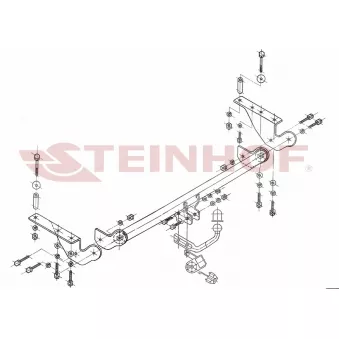 Dispositif d'attelage STEINHOF T-104