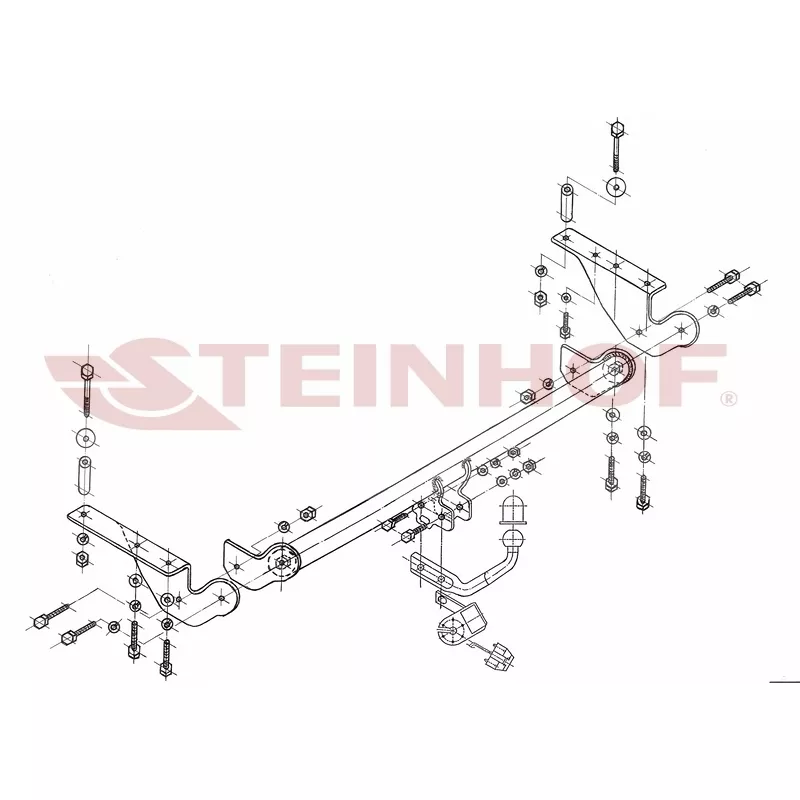 Dispositif d'attelage STEINHOF T-104