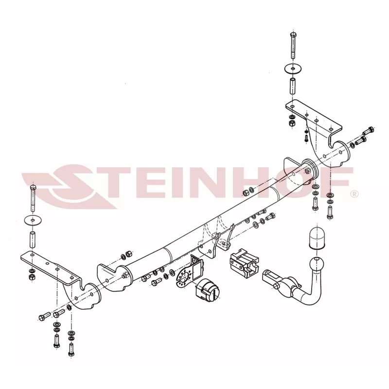 Dispositif d'attelage STEINHOF T-105
