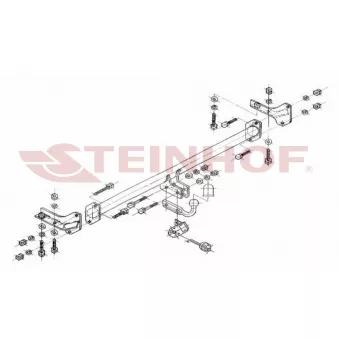 Dispositif d'attelage STEINHOF T-111