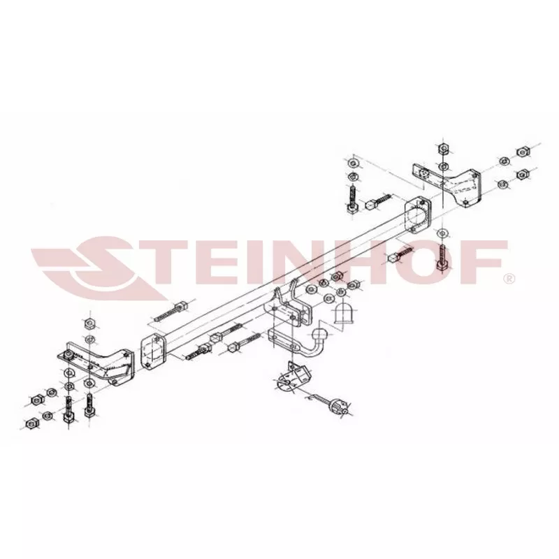 Dispositif d'attelage STEINHOF T-111