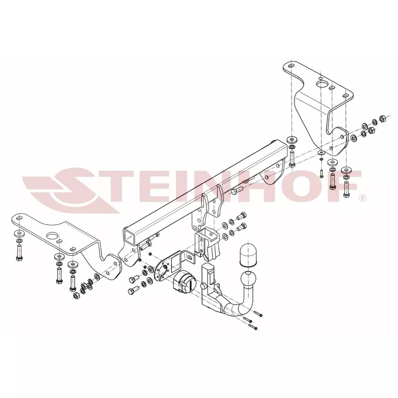 Dispositif d'attelage STEINHOF T-129
