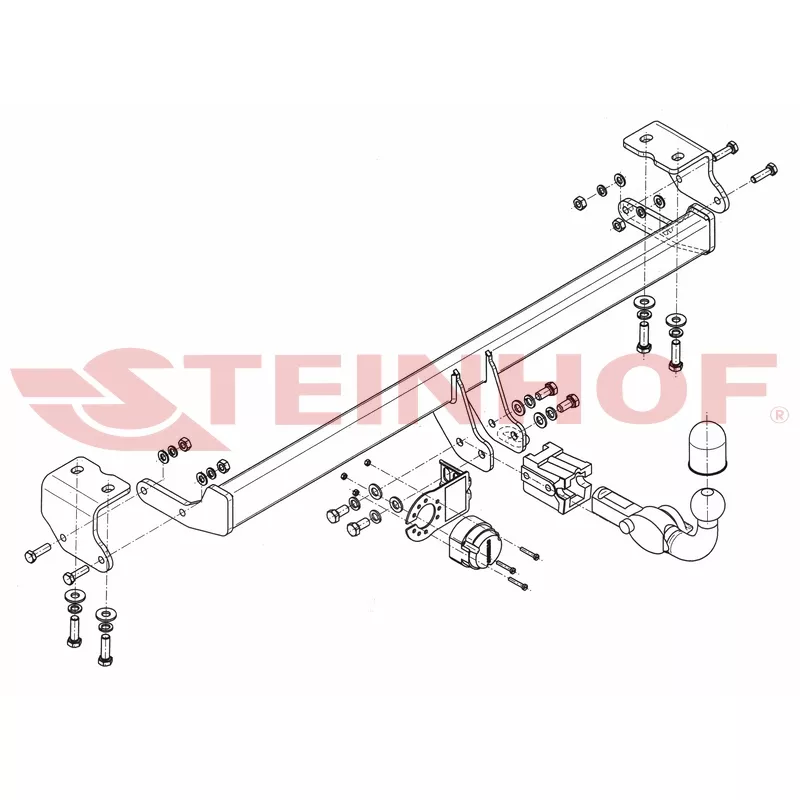 Dispositif d'attelage STEINHOF T-131