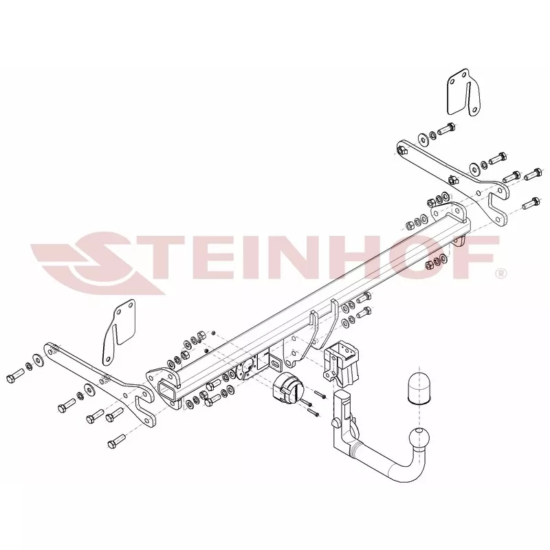 Dispositif d'attelage STEINHOF T-133