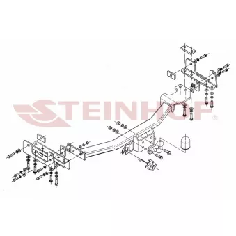 Dispositif d'attelage STEINHOF T-161