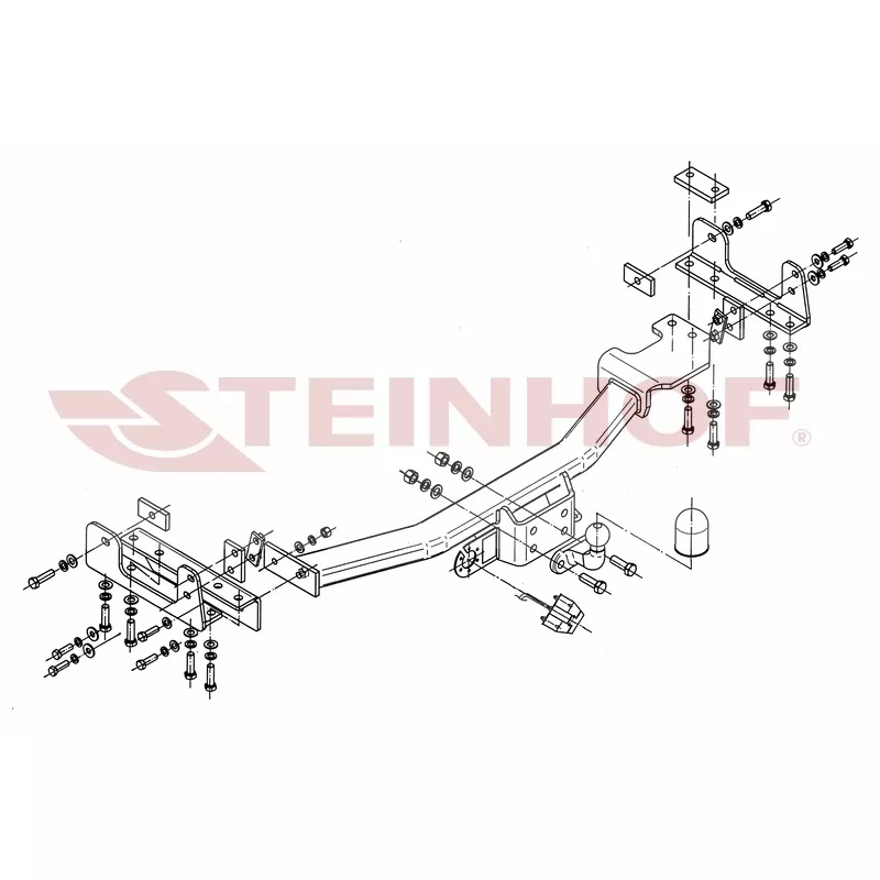 Dispositif d'attelage STEINHOF T-161