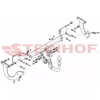 Dispositif d'attelage STEINHOF T-184